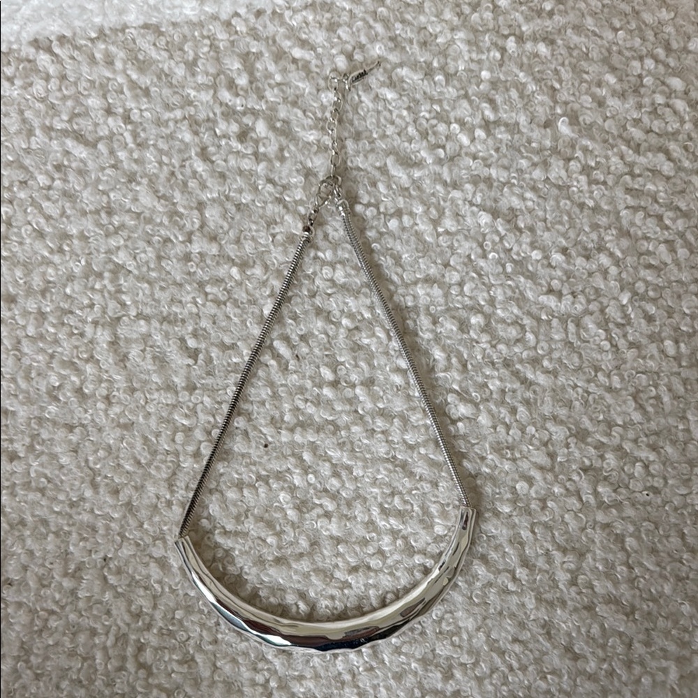 Chloe + Isabel Silver Teardrop Necklace